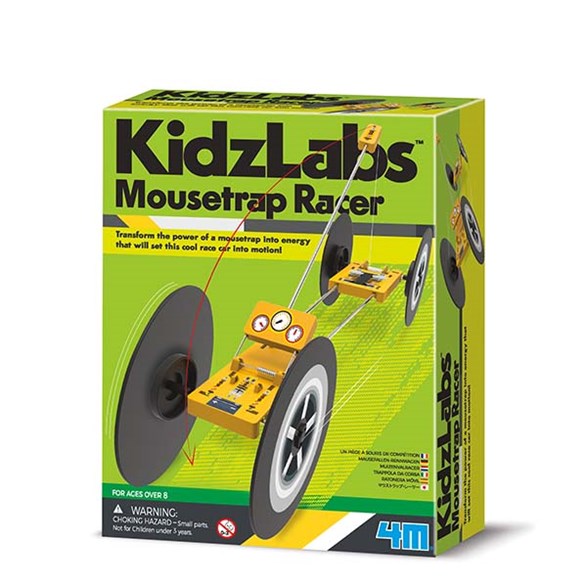 4M KidzLabs, mousetrap racer