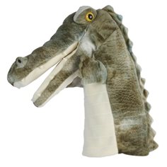 The Puppet Company Handdocka krokodil
