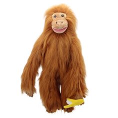 The Puppet Company Handdocka orangutang, stor