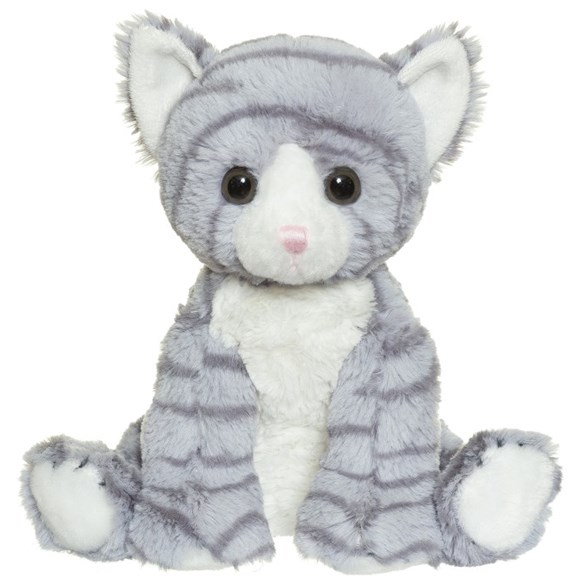 Teddykompaniet Katten Mio, grårandig