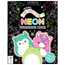 Squishmallows målarbok neon