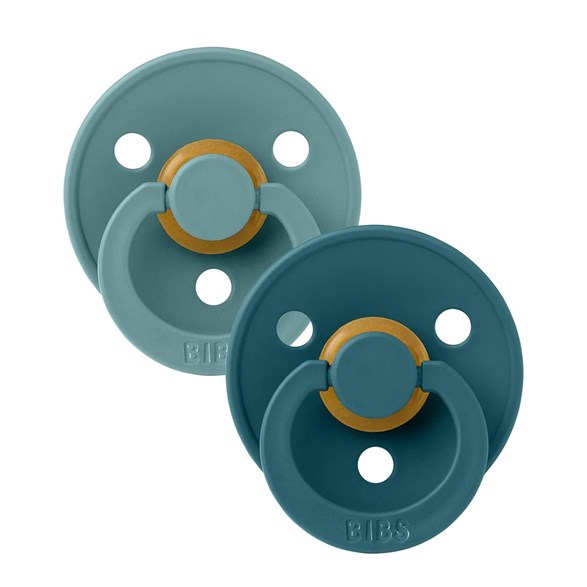 Bibs 2-pack nappar island sea & forest lake, size 1