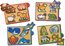 Melissa & Doug Djur - Färgkodade minipussel (4 st)