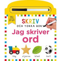 Tukan Skriv och torka bort, jag skriver ord