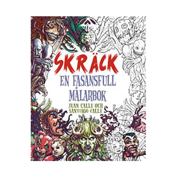 Tukan Skräck - En fasansfull målarbok