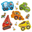 Orchard Toys Pussel 4 & 8 bitar, big wheels
