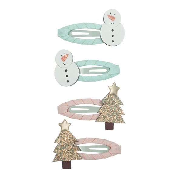 Mimi & Lula 4 clic clacs - snowman christmas