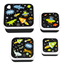 A little lovely company Lunch & snack box set 4 delar, galaxy