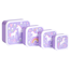 A little lovely company Lunch & snack box set 4 delar, unicorn dreams