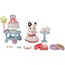 Sylvanian families Party time play set tuxedo cat