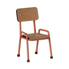 Maileg Chair mouse, coral