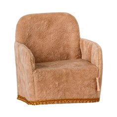 Maileg Folding chair mouse, powder