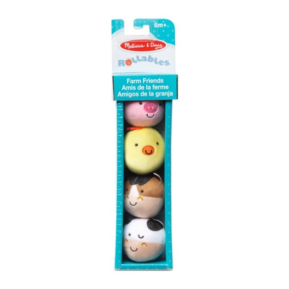 Melissa & Doug Rollables farm friends