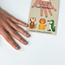 Colourful creatures nail stickers