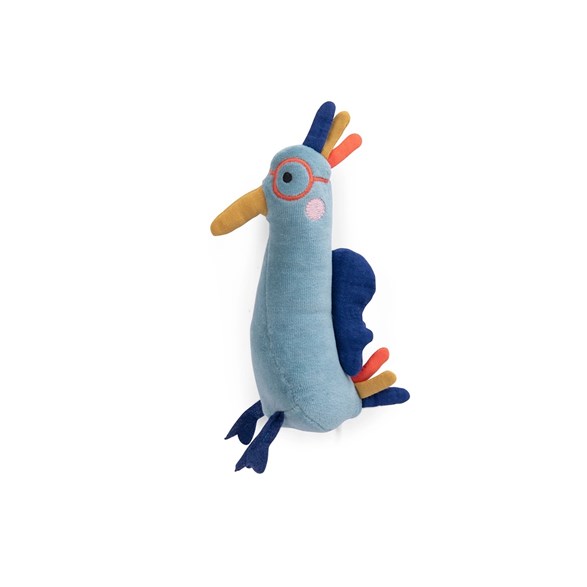 Moulin roty Les Toupitis skallra, blue bird