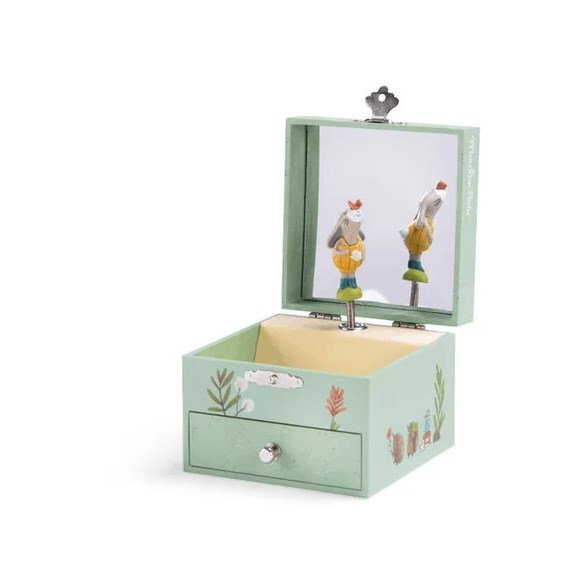 Moulin roty Musical jewellery box, Trois Petits Lapins