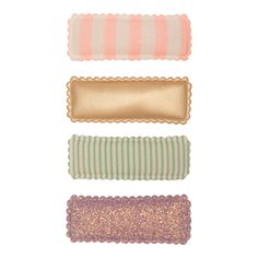 Mimi & Lula 4 clic clacs - stripy rectangular dreamland