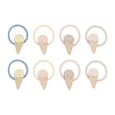 Mimi & Lula 8 ponies - mini ice cream Amalfi