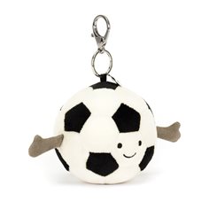 Jellycat Sport football bag charm