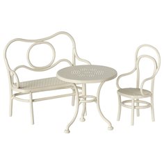 Maileg Café set mouse, offwhite