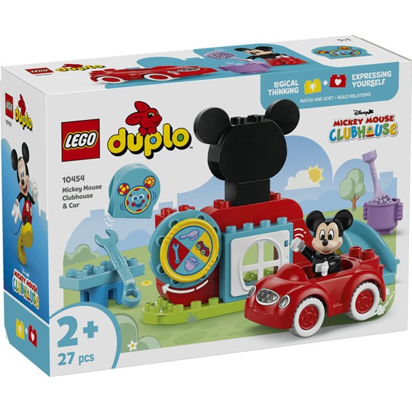 LEGO® Duplo - Musses klubbhus och bil