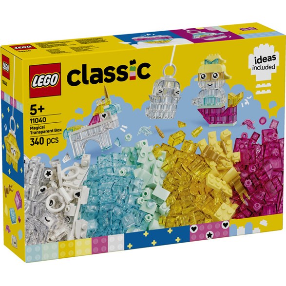 LEGO® Classic - magisk genomskinlig låda