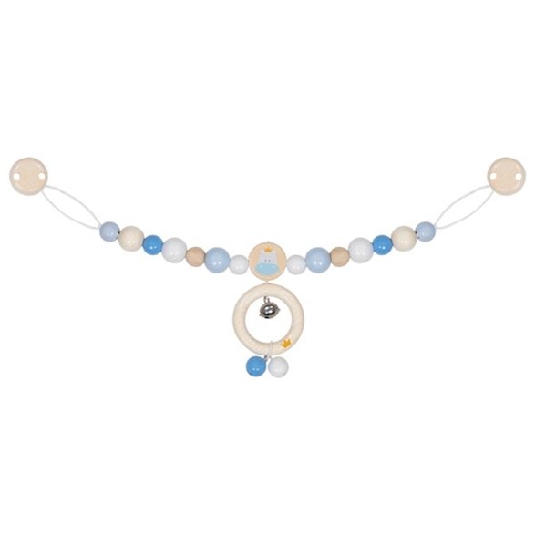 Goki Pram chain hippo with clips