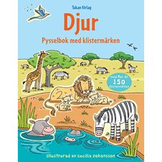 Tukan Djur: pysselbok med klistermärken