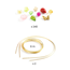 Djeco Duo of tiaras, pink