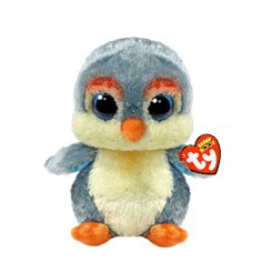 Ty beanie boos Fisher, gray penguin
