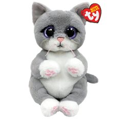 Ty beanie bellies Morgan, grey cat