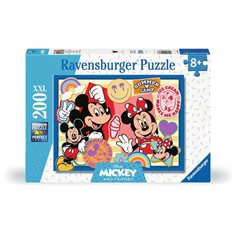 Ravensburger pussel 200 bitar, Mickey and Minnie's roadtrip!