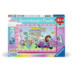 Ravensburger Pussel 2x24 bitar, Gabby's Dollhouse