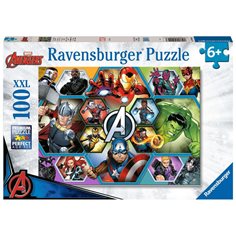 Ravensburger Pussel 100 bitar, Marvel Avengers