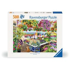 Ravensburger Pussel 500 bitar, glorious garden center