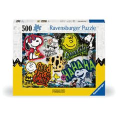 Ravensburger Pussel 500 bitar, Snoopy and friends