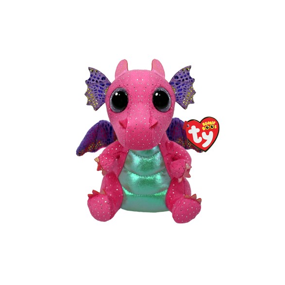 Ty Beanie Boos Spitfire, pink dragon
