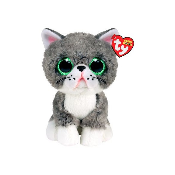 TY beanie boos Fergus, grey cat