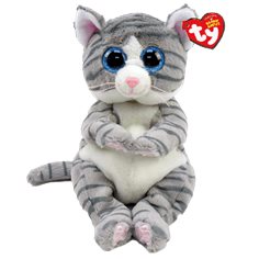 Ty beanie bellies, Mitzie grey tabby cat