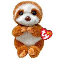 TY beanie bellies Stella, brown sloth