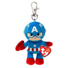 Ty Marvel Captain America clip
