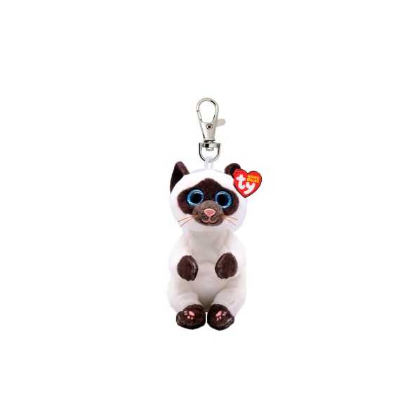 Ty Beanie Bellies Miso, siamese cat clip