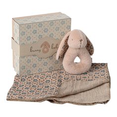 Maileg Bunny rattle set, powder