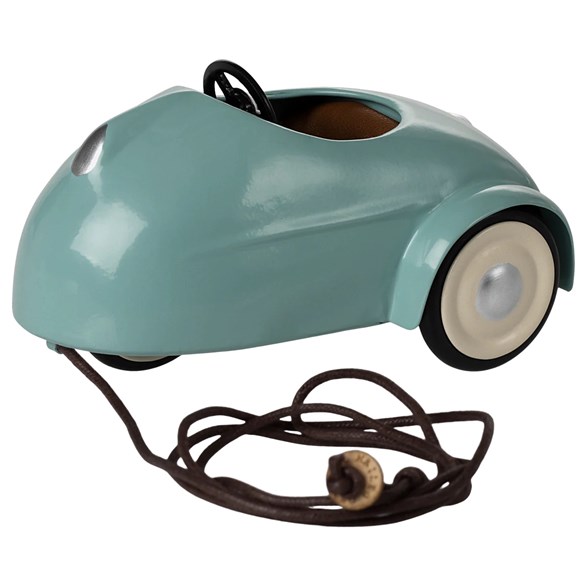 Maileg Car mouse, light blue