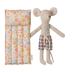 Maileg Beach mouse with air matress, dad