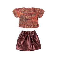 Maileg Skirt and knitted blouse, mum