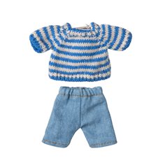 Maileg Knitted sweater and pants, big brother