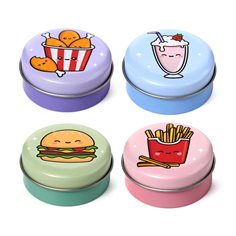 Puckator Foodiemals Lip Balm in a Tin (1 st)