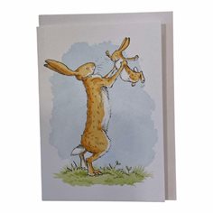 Museum galleries Minikort Little Nutbrown Hare flying