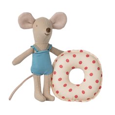Maileg Beach mouse with float, little sister